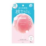 BCL Momo Puri Milk Jelly Face Mask - veido kaukės, 4 vnt.