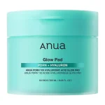 Anua PDRN 100 Hyaluronic Acid Glow Pad – drėkinamieji padeliai
