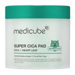 medicube Super Cica Pad – šveičiamieji, raminamieji diskeliai
