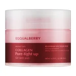 EQQUALBERRY Collagen Pore Tight Up Gel Toner Pad – poras sutraukiantys toniko padeliai