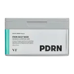 VT Cosmetics PDRN Daily Mask, 30 vnt. – veido kaukės odos švytėjimui ir drėkinimui
